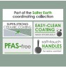 Salter BW092831EU7 Earth 3 Piece Pan Set - 16/18/20cm