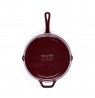Salter BW13773R 26cm Cast Iron FryPan, Red
