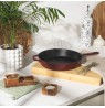 Salter BW13773R 26cm Cast Iron FryPan, Red