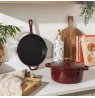Salter BW13773R 26cm Cast Iron FryPan, Red