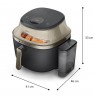 Philips NA543/00 fryer Single 7.2 L Stand-alone 2000 W Hot air fryer Black, Champagne