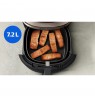 Philips NA543/00 fryer Single 7.2 L Stand-alone 2000 W Hot air fryer Black, Champagne
