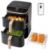 Cosori Turbo Tower Pro Smart Single 10.8 L Stand-alone 2630 W Hot air fryer Black, Gold