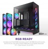 NZXT H9 Flow RGB+ Midi Tower Black