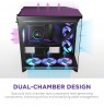 NZXT H9 Flow RGB+ Midi Tower Black