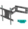 ONKRON Tilting and swiveling TV bracket for 40"-75" max 68 kg, black