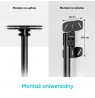 ONKRON Ceiling mount for TV 32"-80" max 68 kg, tilt-swivel, black