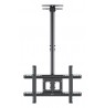 ONKRON Ceiling mount for TV 32"-80" max 68 kg, tilt-swivel, black