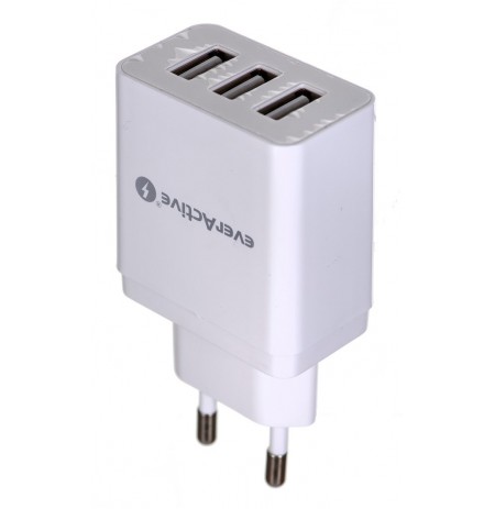 Charger mains everActive SC-300 (USB, white color)