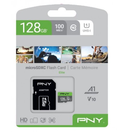 PNY MicroSDXC 128GB P-SDU128V11100EL-GE