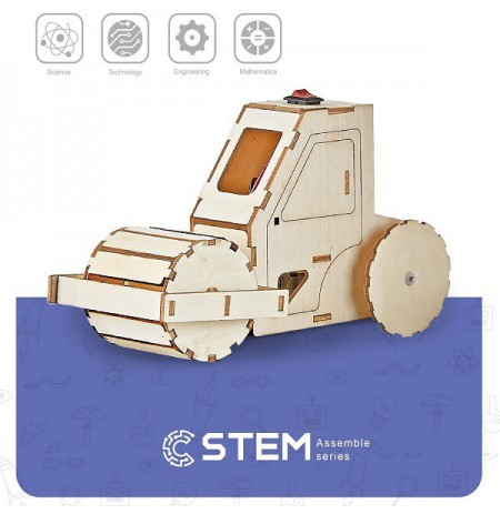 Medinis konstruktorius "Elektrinis kelio volas", mokomasis modelis
