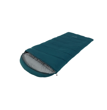 Easy Camp Raven I Square XL 5°C | Sleeping Bag | 220 x 100 cm | -8 to 9 °C | Left Zipper