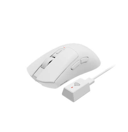 Genesis Gaming Mouse | Zircon 880 Pro 8k | Wireless | 2.4GHz, Bluetooth | White