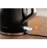 Gorenje K17DPB | Kettle | Electric | 1.7 L | 2200 W | Plastic/Stainless steel | 360° rotational base | Black