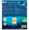 ETA Dust bags for ETA, Daewoo, AEG and Beko vacuum cleaners | ETA1458P | 5 pc(s) | Brown
