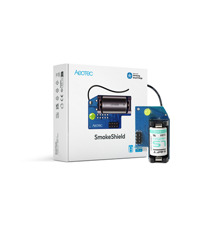 AEOTEC SmokeShield Z Wave 800 Series for Ei Smoke & Heat Detectors Ei650W