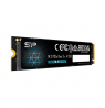 Silicon Power SP P34A60 | 128 GB | Solid-state drive interface M.2 PCIe Gen 3x4 | Read speed 1800 MB
