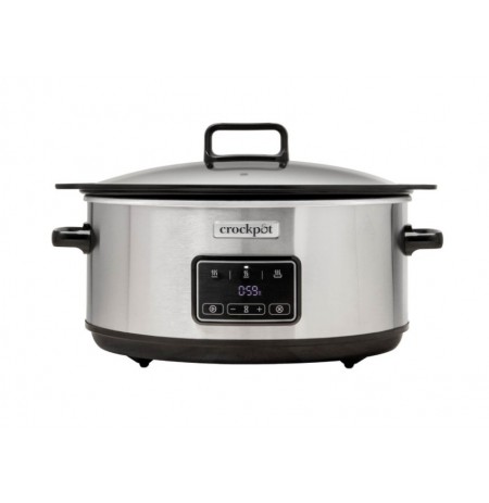 Crock-Pot CSC112X 6.5-litre slow cooker (silver)