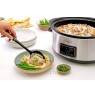 Crock-Pot CSC112X 6.5-litre slow cooker (silver)