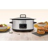 Crock-Pot CSC112X 6.5-litre slow cooker (silver)