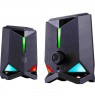 PC SPEAKERS ROCKET 2.0 6W LED USB BLACK