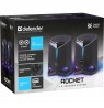 PC SPEAKERS ROCKET 2.0 6W LED USB BLACK