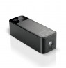 Powerbank 27 000mAh, 1x USB, 2x USB-C, 162,5W, QC4+, flashlight, LCD screen, black