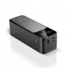 Powerbank 27 000mAh, 1x USB, 2x USB-C, 162,5W, QC4+, flashlight, LCD screen, black