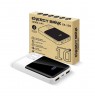 Powerbank 10 000mAh, 2x USB, 1x USB-C 22,5W, QC4+, LCD screen, white