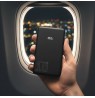Powerbank 10 000mAh, 1x USB, 2x USB-C, 20W, QC4+, LCD screen, black
