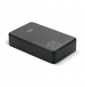 Powerbank 20 000mAh, 1x USB, 2x USB-C, 20W, QC4+, LCD screen, black