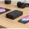 Powerbank 20 000mAh, 1x USB, 2x USB-C, 20W, QC4+, LCD screen, black