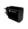 WALL CHARGER NATEC RIBERA 1X USB-C 20W BLACK