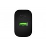 WALL CHARGER NATEC RIBERA 1X USB-A + 1X USB-C 20W BLACK
