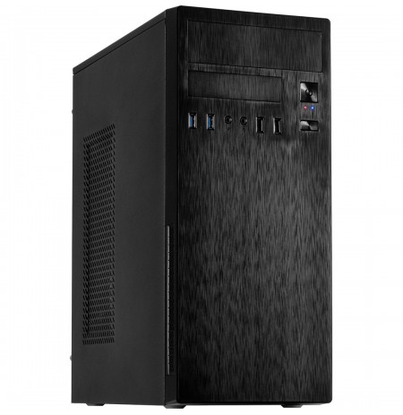 Inter-Tech Geh IT-2812 Business, Mainboards bis ATX, schwarz