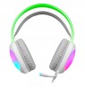 HEADPHONES DEFENDER ECLIPSE RGB WHITE