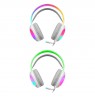 HEADPHONES DEFENDER ECLIPSE RGB WHITE
