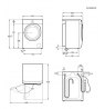 Skalbyklė-Džiovyklė ELECTROLUX EN9W2496BE