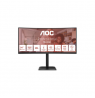 AOC CU34E4CV | 34 " | VA | 21:9 | 120 Hz | 4 ms | 3440 x 1440 pixels | HDMI ports quantity 2 | Black