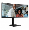 AOC CU34E4CV | 34 " | VA | 21:9 | 120 Hz | 4 ms | 3440 x 1440 pixels | HDMI ports quantity 2 | Black