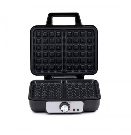 ALPINA 1000W Electric Waffle Maker, Black