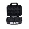 ALPINA 1000W Electric Waffle Maker, Black