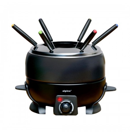 Fondue electrical ALPINA 2,3l 800W black