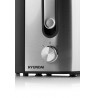 Hyundai JE 337II Centrifugal juicer 400 W Black, Stainless steel