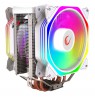 Chłodzenie CPU Rampage OCTAGONC60-WHITE LGA1700/AM5 1800RPM 2x 120mm ARGB PWM