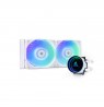 Chieftec ICEBERG 240-RGB-W Computer case All-in-one liquid cooler 12 cm White