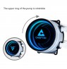 Chieftec ICEBERG 240-RGB-W Computer case All-in-one liquid cooler 12 cm White