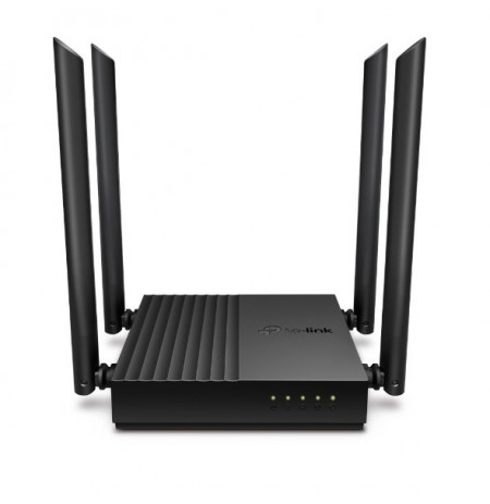 TP-Link Archer C64 wireless router Gigabit Ethernet Dual-band (2.4 GHz / 5 GHz) Black
