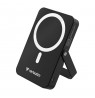 Verbatim Charge 'n' Go Magnetic Wireless Power Bank with stand - 10000 mAh Black