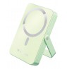 Verbatim Charge 'n' Go Magnetic Wireless Power Bank with stand - 10000 mAh Green
